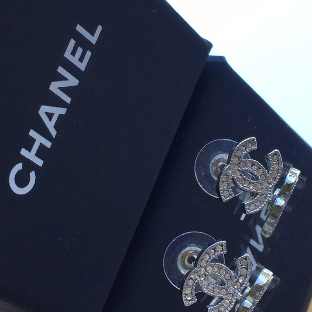 Authentic Chanel Studs